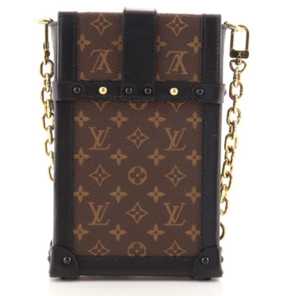 RARE ๐ TRUNKS POCHETTE ๐ CROSSBODY LOUIS VUITTON - Picture 6 of 16